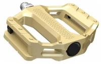 Педали Shimano PD-EF202 Flat Pedals Gold