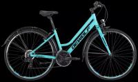 Велосипед DEWOLF ASPHALT 10 W (2021) 16" бирюза/черный/светло-голубой