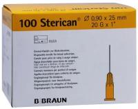 Игла инъекционная B. Braun Sterican 20G (0,9 х 25) - 100 шт