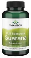 Swanson Full Spectrum Guarana (Гуарана полного спектра) 500 мг 100 капсул