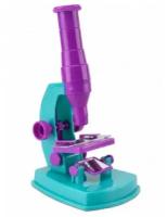 Игрушка микроскоп Bebelot (10х18 см, зум 150x, аксесс, голубо-фиолет.) (10702070/110221/0034766/1, китай) BEB0403-144