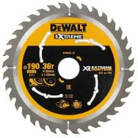 Диск пильный по дереву 190х30мм, 36зуб. FlexVolt DEWALT DT99563