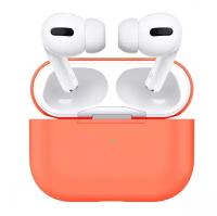 Чехол силиконовый для Airpods Pro (3), нектариновый, A+