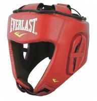 Шлем боксерский Everlast Amateur Competition 610600-10R PU XL, красный