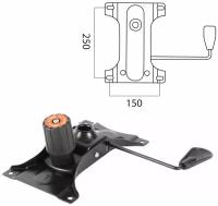 Механизм качания для кресла, "Top-Gun", межцентровое расстояние крепежа 150х250 мм