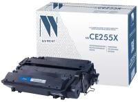 Лазерный картридж NV Print NV-CE255X для HP LaserJet M525dn, M525f, M525c, Pro M521dw, M521dn (совместимый, чёрный, 12500 стр.)