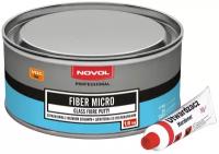 Шпатлевка Novol FIBER MICRO cо стекловолокном 1,8кг