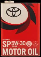 Полусинтетическое моторное масло TOYOTA SP 5W-30, 4 л, 1 шт