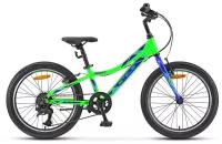 Подростковый горный (MTB) велосипед STELS Pilot 250 Gent 20 V020 (2021) рама 10" Неоновый-зелёный