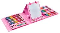Color Kit/ Творчество / Школьные принадлежности/Чемодан творчества розовый 208 предметов SCHP-208