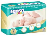 Подгузники для детей SENSO BABY B 2, 26