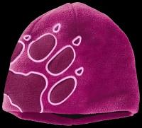 Шапка детская Jack Wolfskin Front Paw Hat Kids fuchsia