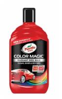 Полироль цветообогащенная красная COLOR MAGIC RADIANT RED WAX 500 мл