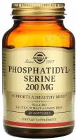 Solgar Phosphatidyl Serine 200 мг 60 гел. капсул