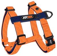 Шлейка регулируемая Joyser Walk Base Step-in Harness M оранжевая, обхват груди 33-56 см