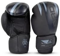 Боксерские перчатки Bad Boy Pro Series Advanced Boxing Gloves Black/Grey 10 унций