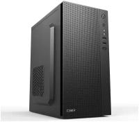 Корпус CBR MX08 mATX, Mini-Tower, без БП черный (PCC-MATX-MX08-WPSU)