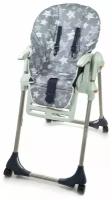 Съемный чехол на детский стульчик для кормления из хлопка, накидка на детский стул с поролоном