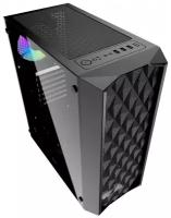 Корпус Powercase Diamond Mesh LED Black (CMDM-L1)