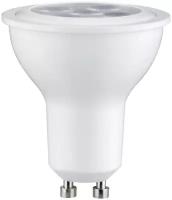 Лампа светодиодная Paulmann 5Вт 300Лм 2700К GU10 230В Белый Прозрачный Диммируемая 50014