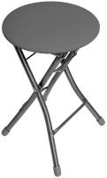 Складной металлический стул-табурет (4 шт) для кухни и ванной InHome, для отдыха на даче и в кемпинге INHS1К4/3