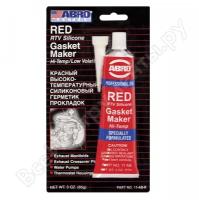 ABRO 11-AB-CH-RW-S герметик прокладок красный 85гр abro masters (узкий блистер)