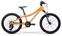 Велосипед подростковый горный Merida Matts J.20 ECO Metallic Orange/Blue 2022 с колесами 20", 6 скоростей