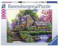 Пазл Ravensburger 1000 деталей: Романтический коттедж