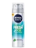 Пена для бритья Nivea Men "Fresh Kick" приятная свежесть с мятой, 200 мл