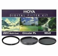 Набор светофильтров Hoya DIGITAL FILTER KIT: 58mm UV HMC MULTI, PL-CIR, NDX8