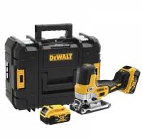 Аккумуляторный бесщеточный лобзик DeWALT DCS335P2 в кейсе, с 2 аккум и ЗУ