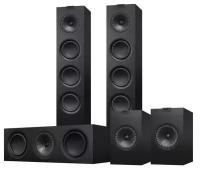 Комплект акустики KEF Q550 5.0, Q550/Q150/Q250c черный