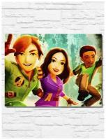 Картина по номерам на холсте игра Kinect Adventures (PS, Xbox, PC, Switch) - 9760 Г 30x40