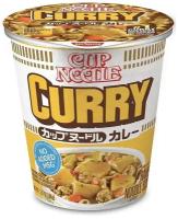 Лапша быстрого приготовления Nissin Cup Noodles Global Curry / Ниссин Кап Нудлс Глобал Карри 64 г. (Индонезия)