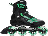 Роликовые коньки Rollerblade 2017 Macroblade 84 Black/Green (см:28)