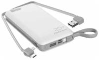 Внешний аккумулятор More Choice Power Bank Smart PB42S-20 20000mAh White 4627151193885