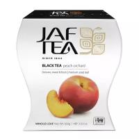 Чай чёрный JAF TEA Peach Orchard листовой с ароматом персика, 100 г