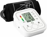 Тонометр автоматический с манжетой, Аппарат для измерения артериального давления электронный Lemil