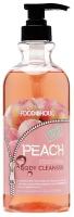 Гель для душа с экстрактом персика FoodaHolic Essential Body Cleanser Peach, 750 мл