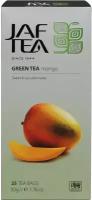 Чай зелёный JAF TEA Green Mango с ароматом манго, 25 пак