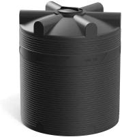 Емкость пластиковая бочка 5000 л. вертикальная (черная) Polimer Group