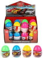 Модель-игрушка Технопарк ROAD RACING Гоночные машины (6,5см, металл, в ассорт., в пластиковом яйце) 2106I071-R, (Huada Toy Co.,Ltd)