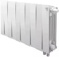 Радиатор биметаллический Royal Thermo 300/100 нижнее подключение 10 секций PianoForte Bianco Traffico VDR