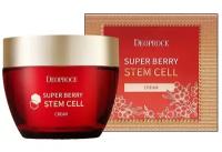 Крем для лица со стволовыми клетками и ягодным комплексом Deoproce Super Berry Stem Cell Cream, 50 г