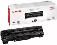 Картридж лазерный CANON (725) LBP6000/LBP6020/LBP6020B, оригинальный, ресурс 1600 стр., 3484B002