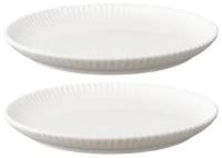 Набор из двух тарелок белого цвета из коллекции Kitchen Spirit, 21 см, Tkano, TK22-TW_PL0002