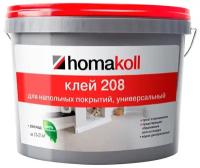 Клей Homa koll 208 для гибких напольных покрытий универсальный 7 кг