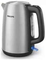 Philips Чайник Philips/ Чайник металлический, 1,7 л, 2200 Вт, световой индикатор, функция автовыключения, индикатор уровня воды