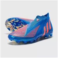 Бутсы Adidas Predator Edge + AG GW9981, р-р 40RUS (7.5 UK), Синий