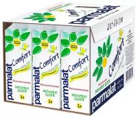 Молоко Parmalat Comfort ультрапастеризованное безлактозное 0.05%, 12 шт. по 1 л